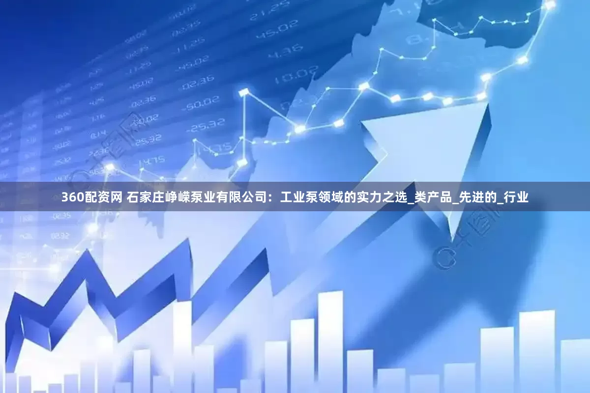 360配资网 石家庄峥嵘泵业有限公司：工业泵领域的实力之选_类产品_先进的_行业